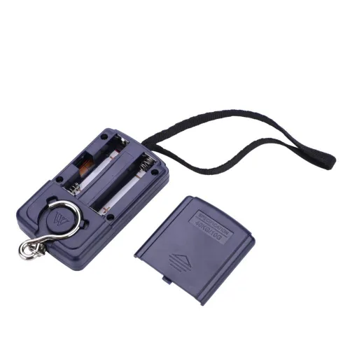 Miniatura 5 de Báscula de pescado portátil, báscula digital eléctrica para colgar, pantalla LCD de plástico de mano, báscula electrónica de equilibrio de 88.2 lbs