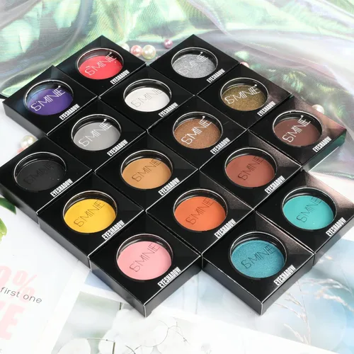 Miniatura 6 de ISMINE – Sombra individual en polvo para ojos BRILLANTE GRIS PLATA