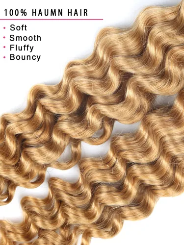 Miniatura 5 de RESACA 1 paquete de 14 pulgadas, 1 paquete de 14 pulgadas, cabello humano virgen brasileño rizado 10A para trenzar, sin trama, 10A, para trenzas #27