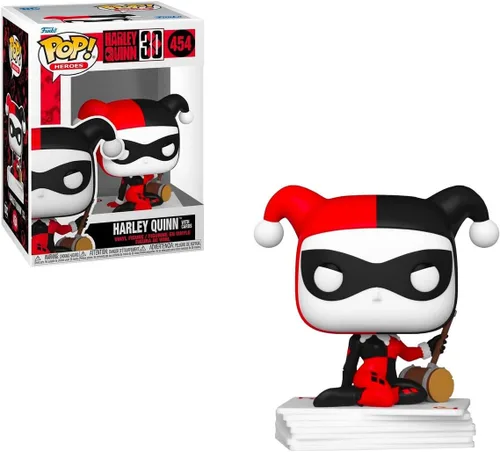 Miniatura 3 de Funko Harley 30 años Harley Quinn con tarjetas exclusivas con protector Pop