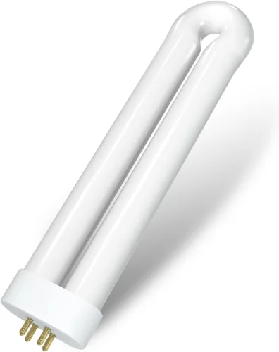 Bombilla de repuesto para exterminador de insectos de 15 W con base de 4 pines, bombilla de tubo doble en forma de U Ful 15W-BL para exterminador de