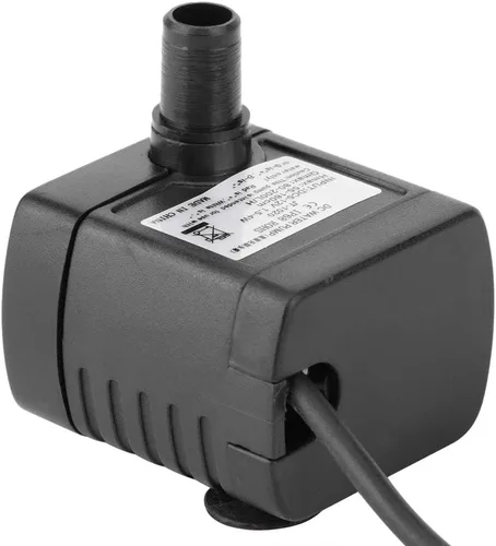 Bomba de agua sumergible, USB 5V 1.6 ft 150 L, H Bomba de agua sin escobillas sin escobillas Dc sin escobillas para fuente de mascotas acuario
