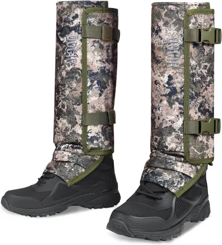 Miniatura 9 de QOGIR Polainas de serpiente para cazar: protectores de serpiente duraderos, polainas de polaina de serpiente para hombres y mujeres, protección Negro