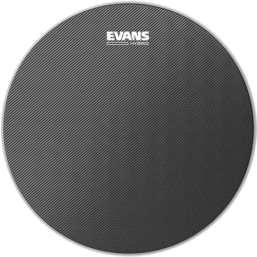 Miniatura 5 de Evans Hybrid Drumhead - Cabezal de Tambor Redoblante de Marcha Híbrido - Para Sensibilidad, Rango Dinámico - Mejora la Proyección, Durabilidad