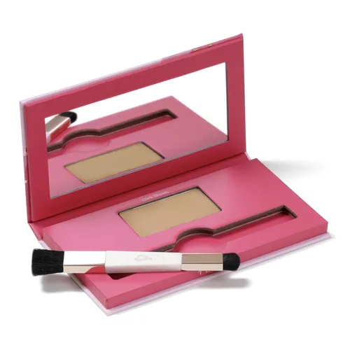 Miniatura 9 de eSalon Retoque de raíces + polvo de cejas, oculta y cubre (negro) - Polvo de línea capilar para mujeres - Corrector y relleno para adelgazamiento
