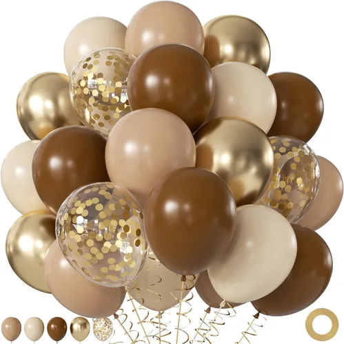 Miniatura 7 de Globos rojos y negros, 60 globos de oro rojo y negro de 12 pulgadas con globos de confeti dorado para graduación, Año Nuevo, películas de casino