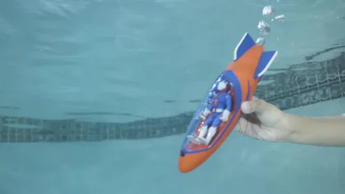 Miniatura 3 de Wahu Aqua Rocket - Juguete de piscina subacuática para niños a partir de 5 años, juego de juguete acuático para niños con cohete y juguete de buceo