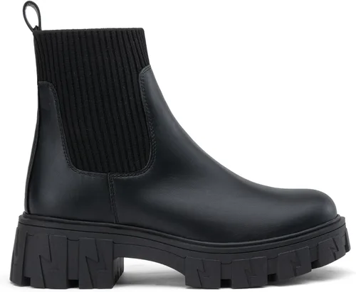 Miniatura 6 de Jeossy Botines 9610 para mujer, con plataforma Chelsea, tacón grueso, suela elástica
