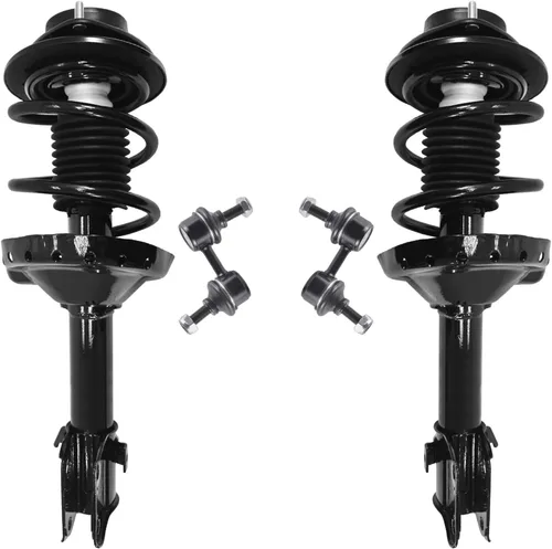 Miniatura 96 de Detroit Axle - 4 barras estabilizadoras de puntales delanteros para Kia Forte Koup 10-13 12-13 Forte5, puntales y barras estabilizadoras de resorte