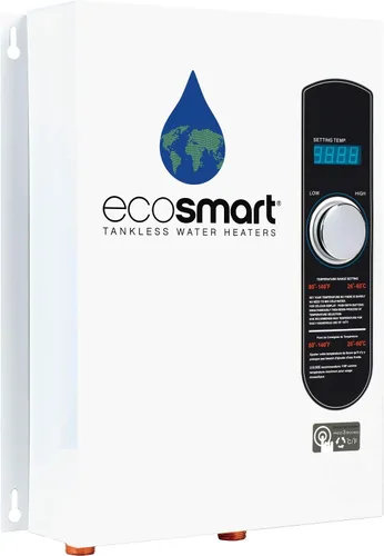 Miniatura 8 de EcoSmart ECO 18 - Calentador de agua eléctrico sin tanque, 18 KW a 240 voltios, con tecnología patentada de modulación automodulante, 17 x 14 x 3.5