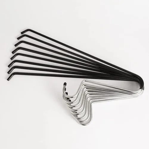 Miniatura 5 de Perchas para Mantas Perchas para Cortinas Resistentes que Ahorran Espacio Antideslizantes - Ideales para Colchas, Sacos de Dormir, Edredones