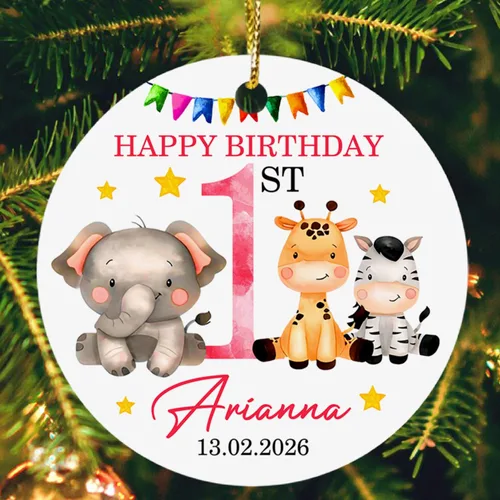 Miniatura 9 de Adorno de fotos para la primera Navidad del bebé 2025, recuerdo personalizado de primera Navidad para nuevos padres, marco de fotos personalizado