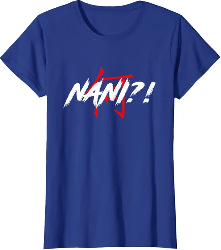 Miniatura 56 de Nani Meme Anime Japanese Camiseta, Negro, S