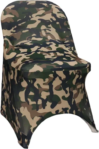 Miniatura 54 de YOUR CHAIR COVERS - Funda para silla plegable de elastano azul claro - Funda de cojín tapizada plegable elástica ajustable extraíble lavable