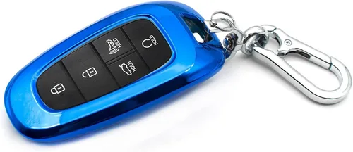 Compatible con Hyundai Tucson Palisade Santa Cruz Ioniq 5 Santa Fe Nexo Sonata Ioniq Funda para Llavero Caja Soporte Protector de Llavero de Entrada