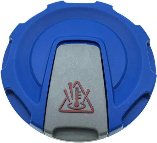 Miniatura 8 de Tapa de Cubierta del Depósito de Expansión del Radiador para VW Audi Skoda Seat Porsche, Negra, Anticongelante, 160KPa/23PSI, Reemplaza 2Q0121321A
