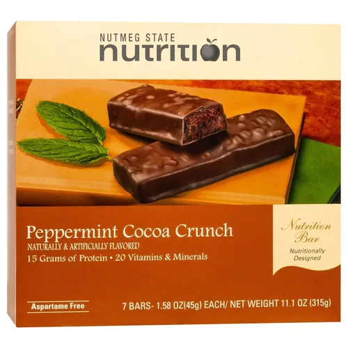 Miniatura 8 de Nutmeg State Nutrition Barras altas en proteínas, 7 porciones por caja (1 caja (7 porciones), chocolate negro S'mores)