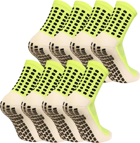 Miniatura 16 de fjberrtsat Calcetines para hombre de fútbol sin deslizamiento, antideslizantes, para fútbol y baloncesto, con almohadillas antideslizantes