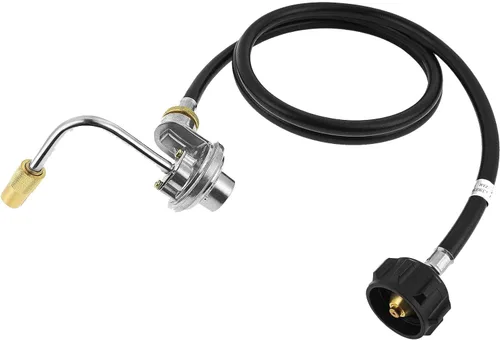 BBQ Future Regulador con manguera adaptador de propano de repuesto para parrillas de mesa Blackstone de 17 pulgadas y 22 pulgadas (regulador con