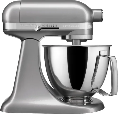 Miniatura 9 de KitchenAid Artisan Mini Batidora de Pie con Cabezal Inclinable de 3.5 Cuartos - KSM3316X - Negro Hierro Fundido Imperial Black
