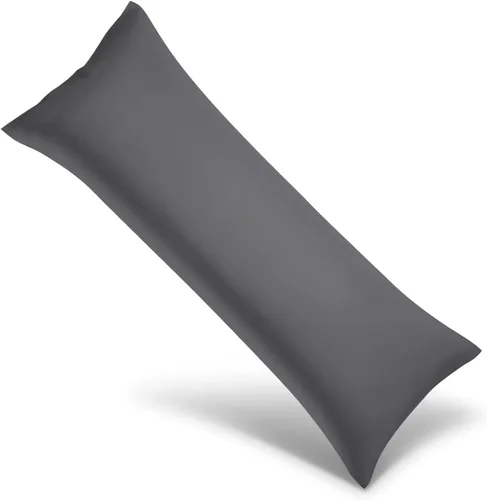 Funda de almohada lumbar decorativa rectangular, estilo bohemio, para sofá, dormitorio, sala de estar, decoración del hogar (20 x 48 pulgadas, gris