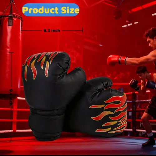 Miniatura 3 de Guantes de Boxeo para Niños Guantes de Boxeo Rojo Azul