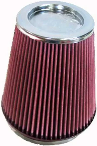 Miniatura 11 de K&N Filtro de aire universal con abrazadera original de alto flujo de por vida: alto rendimiento, premium, lavable: diámetro de brida: 6 pulgadas