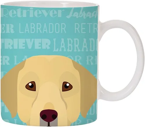 Miniatura 40 de Taza de café de cerámica con diseño de raza de perro de 11 oz (Border Collie)