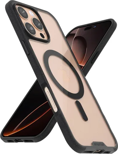 Miniatura 66 de Smartish® - Funda MagSafe transparente para iPhone 17, Gripmunk, funda delgada magnética [ligera + protectora], cubierta de agarre delgada