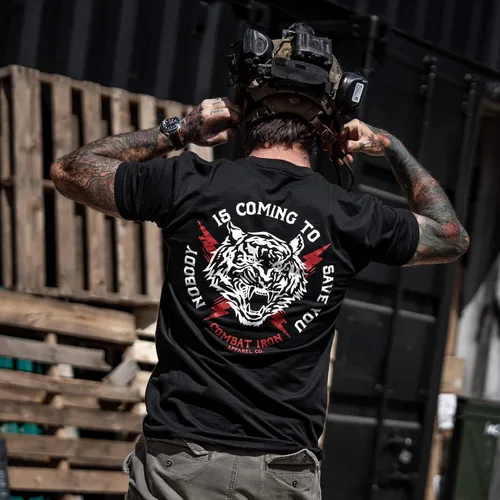 Miniatura 13 de Nobody is Coming to Save You - Camiseta de manga corta para hombre