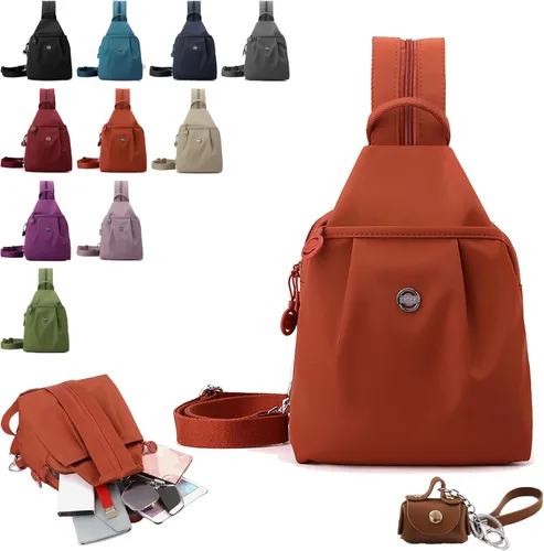 Miniatura 11 de Bolsa de viaje antirrobo premium 3 en 1 2025, bolsa de viaje de 2 vías con correas convertibles e impermeable para mujer