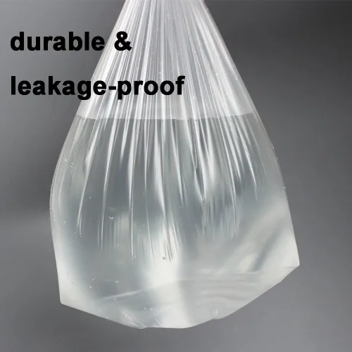 Miniatura 7 de Bolsas de basura pequeñas de 1.2 galones, bolsas de basura de 4.5 litros, bolsas de basura para baño, 150 bolsas transparentes