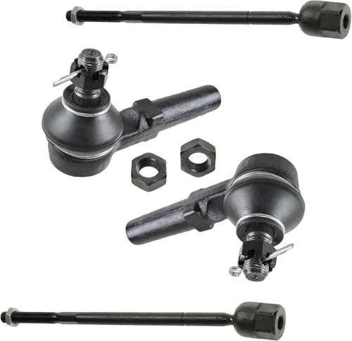 Miniatura 34 de TRQ Juego de barras de acoplamiento delanteras interiores y exteriores de 4 piezas compatible con Jeep Cherokee 1991-2001 y Comanche 91-92