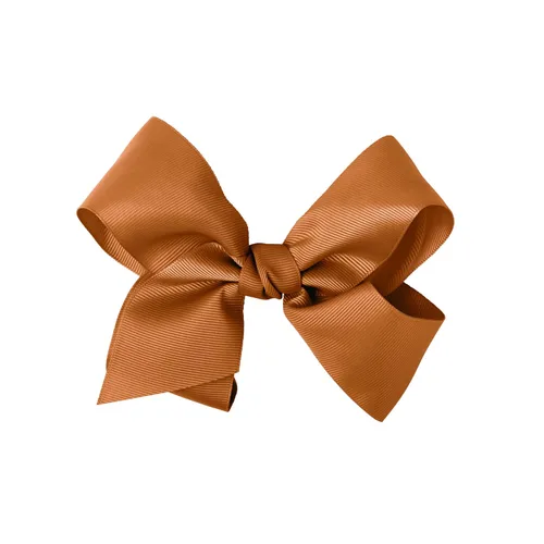Miniatura 51 de Clip de lazo de pelo de grogrén de 5.5 pulgadas para mujer y niña (beige)