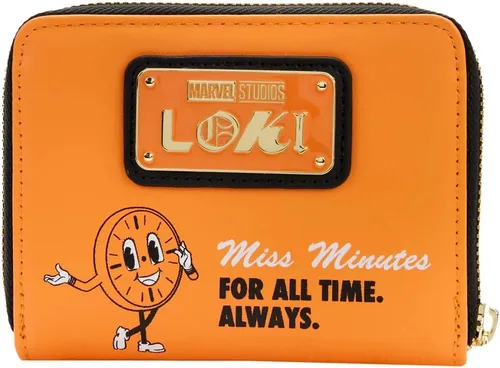 Miniatura 2 de Loungefly Marvel Loki TVA Miss Minutes - Cartera Ziparound