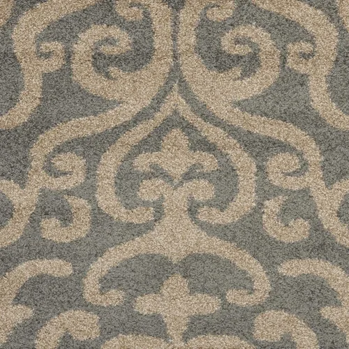 Miniatura 6 de Safavieh Florida Shag Collection SG462-1113 Alfombra afelpada de pasillo, crema y beige., Polipropileno, Crema / Beige