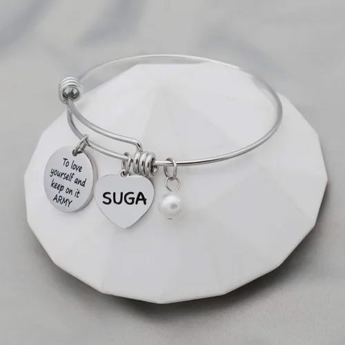 Miniatura 5 de G-Ahora Kpop Army Bracelet Kpop Bangtan Boys Jewelry JIMIN JK JIN RM SUGA JHOPE V Bracelet Best Gift for The Army