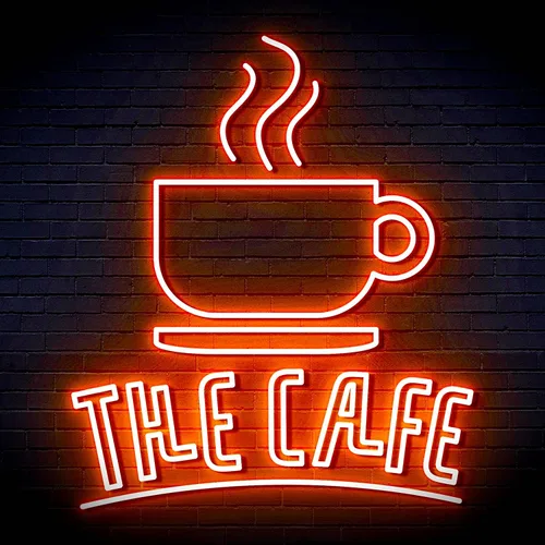 Miniatura 10 de ADVPRO Coffee – The Cafe Extra-Large Ultra-Bright LED Neon Sign - Blue & Red - st16s54-fn-j0026-br