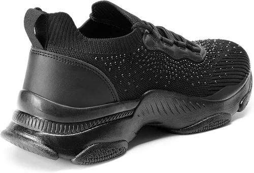 Miniatura 3 de DREAM PAIRS Women's Fashion Sneakers, Lightweight Arch Support Walking Shoes, Slip Resistant Beathable Knitted Workout Sport Work Casual Tennis
