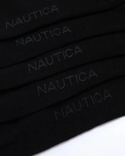 Miniatura 3 de Nautica Calcetines de vestir para hombre - Calcetines sólidos (10 unidades)