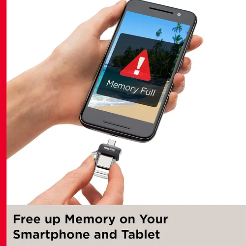 Miniatura 5 de SanDisk 32GB Ultra Dual Drive m3.0, microUSB y USB Type-A, USB de alta velocidad 3.0, diseño retráctil para dispositivos Android y computadoras