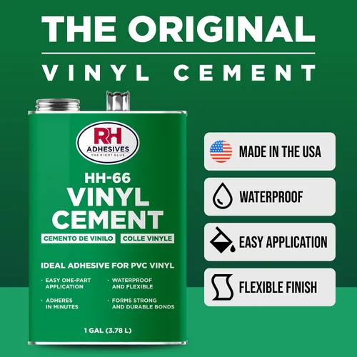 Miniatura 2 de HH-66 Cemento de Vinilo, 1 Galón - RH Adhesives