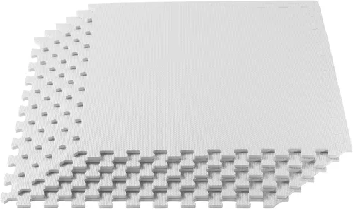 Miniatura 11 de We Sell Mats - Baldosas multiusos de espuma EVA con un grosor de 0.5 pulgadas, alfombrillas entrelazadas para gimnasios de interior y para el hogar