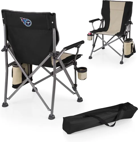 Miniatura 25 de Picnic TIME NFL Unisex-Adult NFL Outlander Folding Camping Chair with Cooler, Heavy Duty Beach Chair