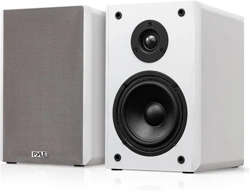 Miniatura 13 de Pyle Par de altavoces de estantería con cable de 5.25 pulgadas, altavoces de cine en casa de alta fidelidad de 2 vías con soportes de montaje