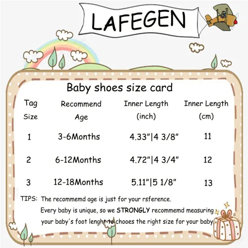 Miniatura 6 de LAFEGEN Zapatos de bebé para niña, antideslizantes, suela suave, de piel sintética, para bebé, Mary Jane, zapatos planos para primeros pasadores
