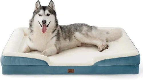 Miniatura 67 de Bedsure Cama ortopédica XL para perros extragrandes, cama lavable para perros y gatos, impermeable, cómodo sofá para perros con funda extraíble