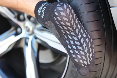 Miniatura 6 de Rainbow Socks Calcetines deportivos ABS antideslizantes de algodón para hombres y mujeres