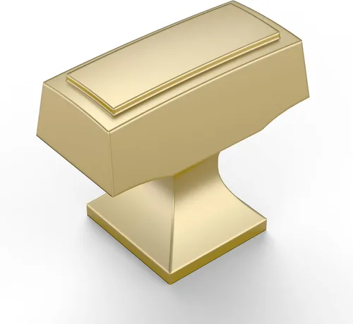 Miniatura 21 de Amerdeco ZH0010 - Paquete de 10 tiradores de gabinete de níquel satinado cepillado de 3 pulgadas (2.992 in) con agujero central para gabinetes