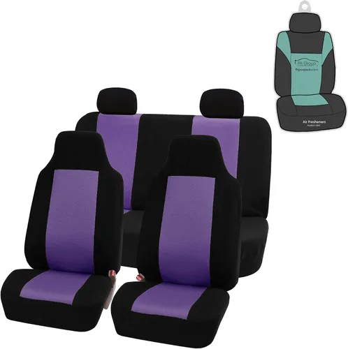 Miniatura 12 de Juego completo de fundas para asientos clásicas FH-FB102114. Dispensador de pañuelos para viajes en auto, apto para la mayoría de coches, camiones